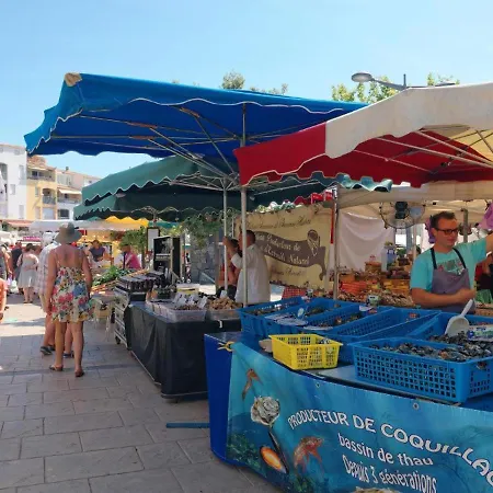 T2 - Les Pieds Dans Le Sables En Toutes Saisons 5 Couchages - Climatisation - Parking Privee - Piscine - Situation Optimum Et Rare - Amoureva - Richelieu- Cap D'agde * 阿格德