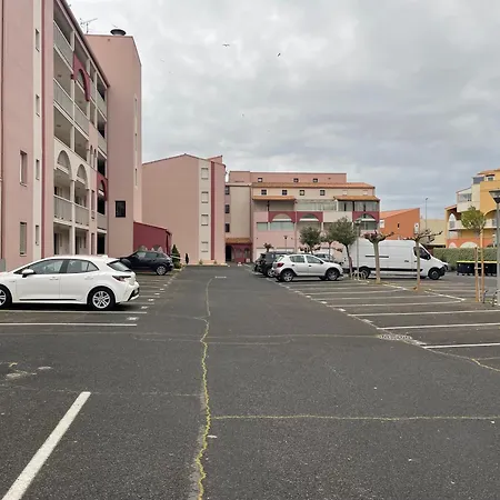 T2 - Les Pieds Dans Le Sables En Toutes Saisons 5 Couchages - Climatisation - Parking Privee - Piscine - Situation Optimum Et Rare - Amoureva - Richelieu- Cap D'agde Agde