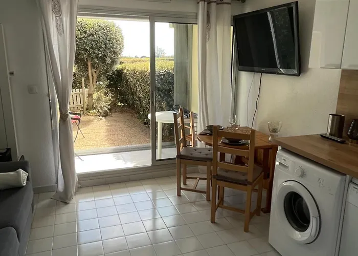 T2 - Les Pieds Dans Le Sables En Toutes Saisons 5 Couchages - Climatisation - Parking Privee - Piscine - Situation Optimum Et Rare - Amoureva - Richelieu- Cap D'agde Διαμέρισμα Agde